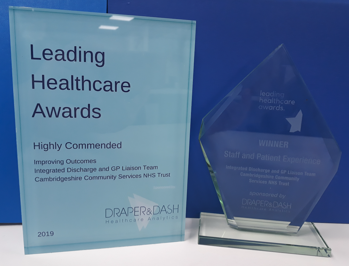 Nursing team win at healthcare awards - Consultant Connect