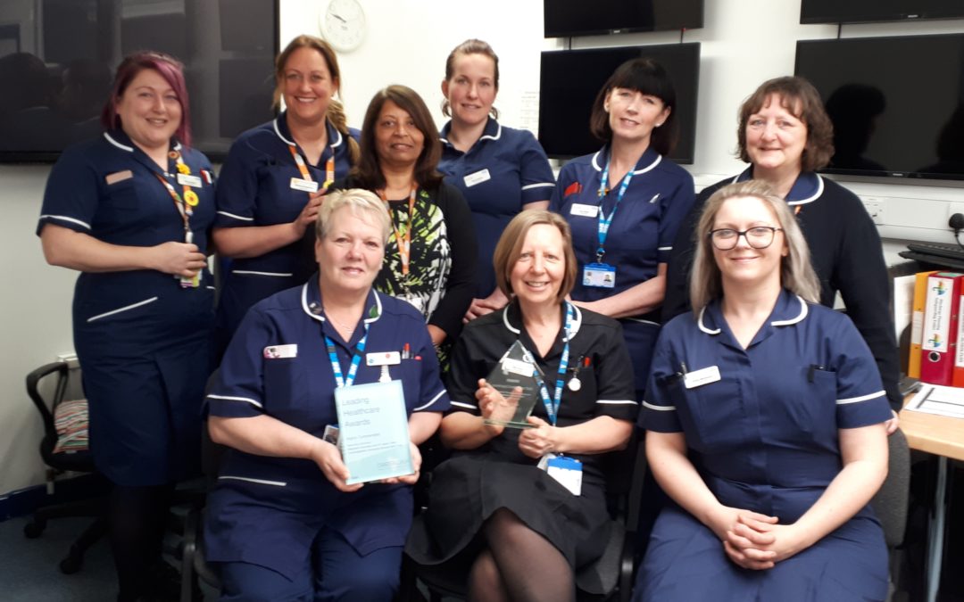 Nursing team win at healthcare awards
