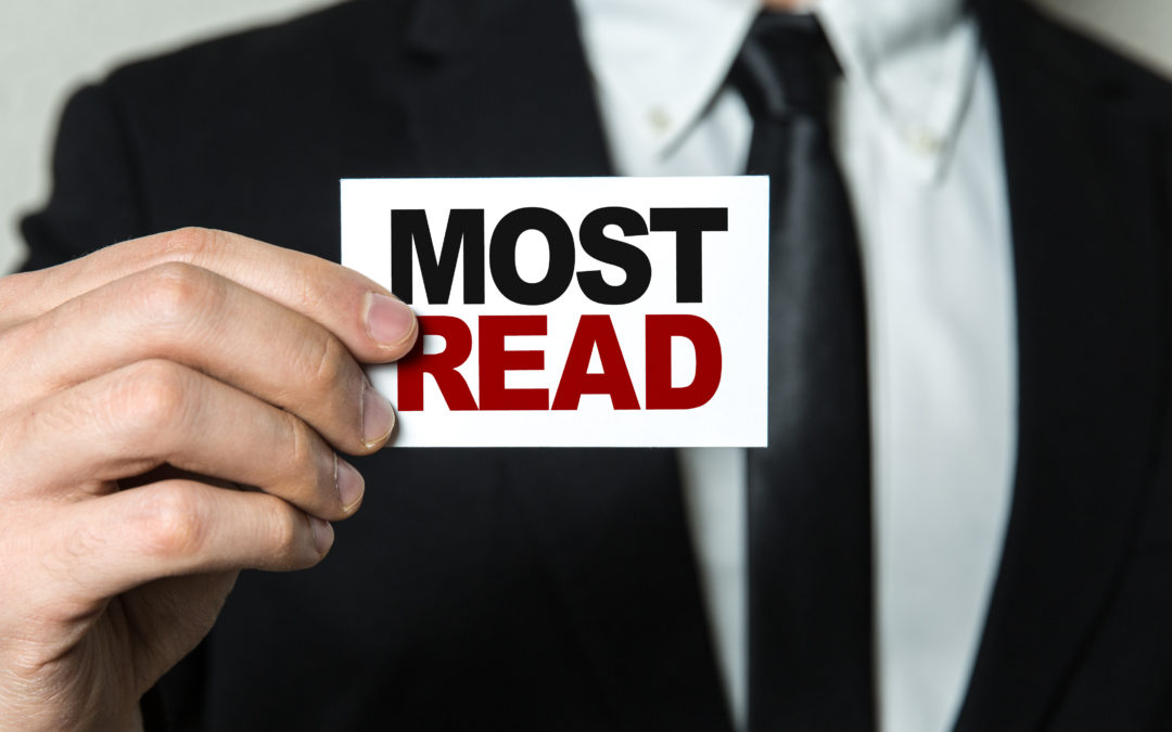 Top 5 most read blog articles