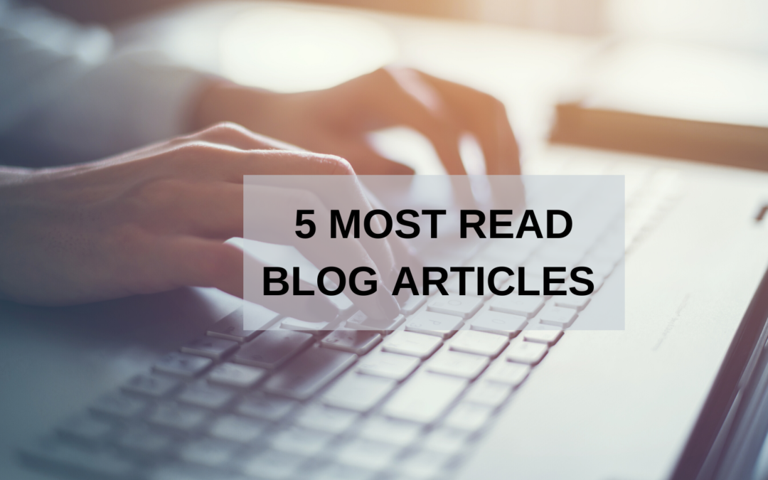 5 most read blogs last month