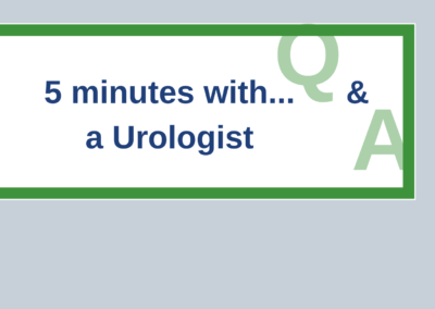 5 minutes with an NHS urologist