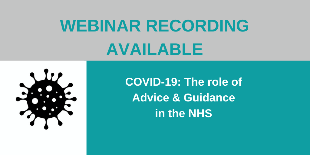 COVID-19: The role of Advice & Guidance in the NHS - Consultant Connect