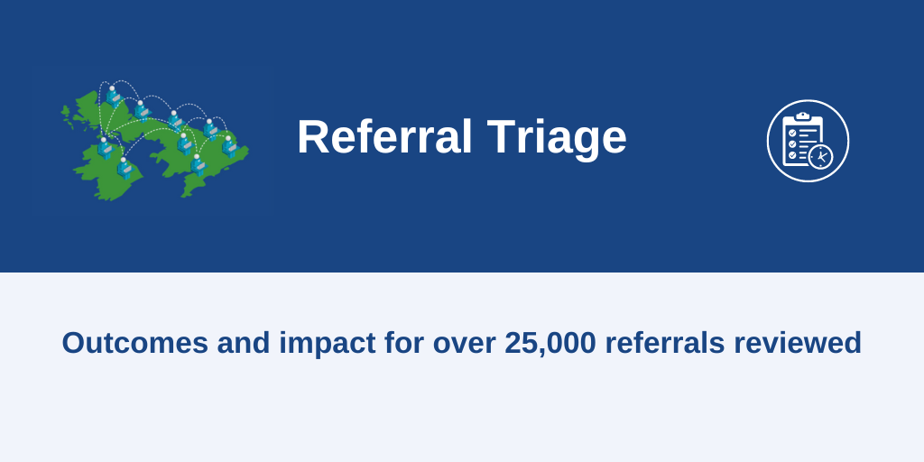 Referral Triage | Outcomes and Impact - Consultant Connect