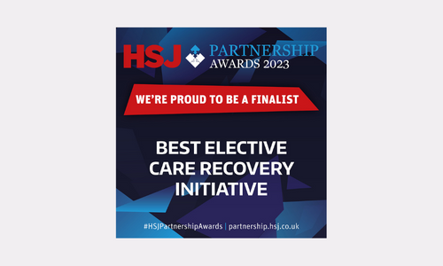 Best Elective Care Recovery Initiative: NHS partners & Consultant Connect shortlisted for HSJ Partnership Award - Consultant Connect