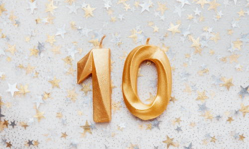 10 year anniversary